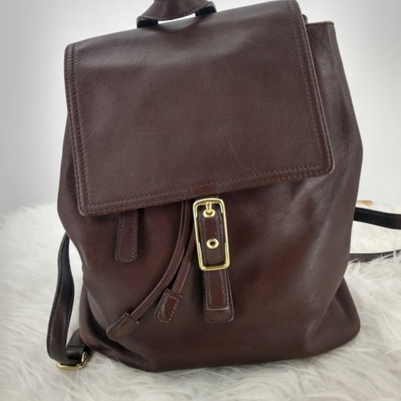 Coach Legacy Backpack Book Bag Leather - Picture 8 of 8